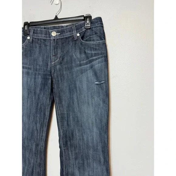 Rock & Republic Y2K Flare Jeans Womens Size 29 Indie Sleaze Vintage Denim - Picture 6 of 8